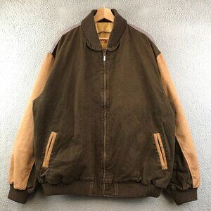 Bradford‎ Exchange Suede  American West Tribute Bomber Jacket size XXL